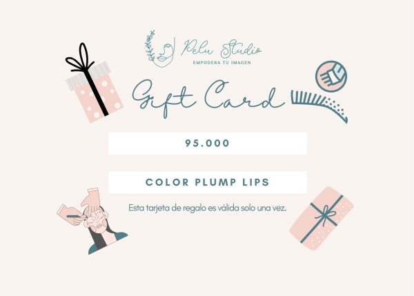 Gift Card Color Plump Lips