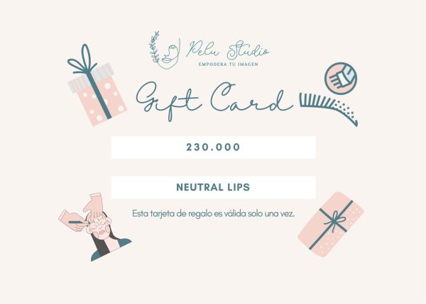 Gift Card Neutral Lips
