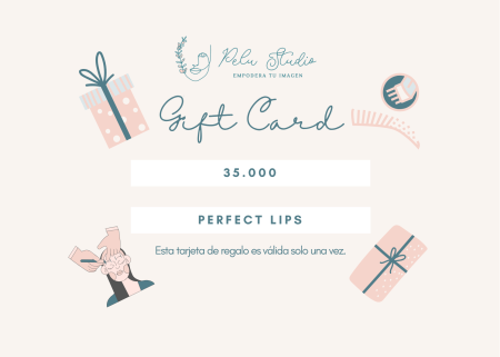 Gift Card Pelu Studio microblading las condes machali rancagua