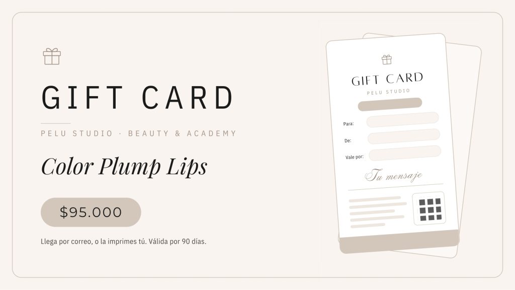 Gift Card Color Plump Lips