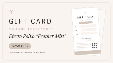 Gift Card Efecto Polvo “Feather Mist”